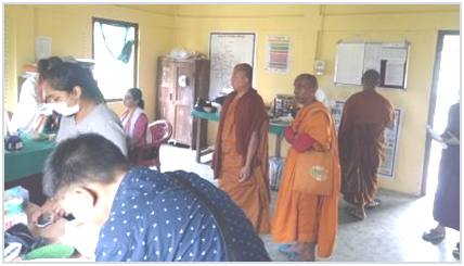 Medical Supplies Being Distributed